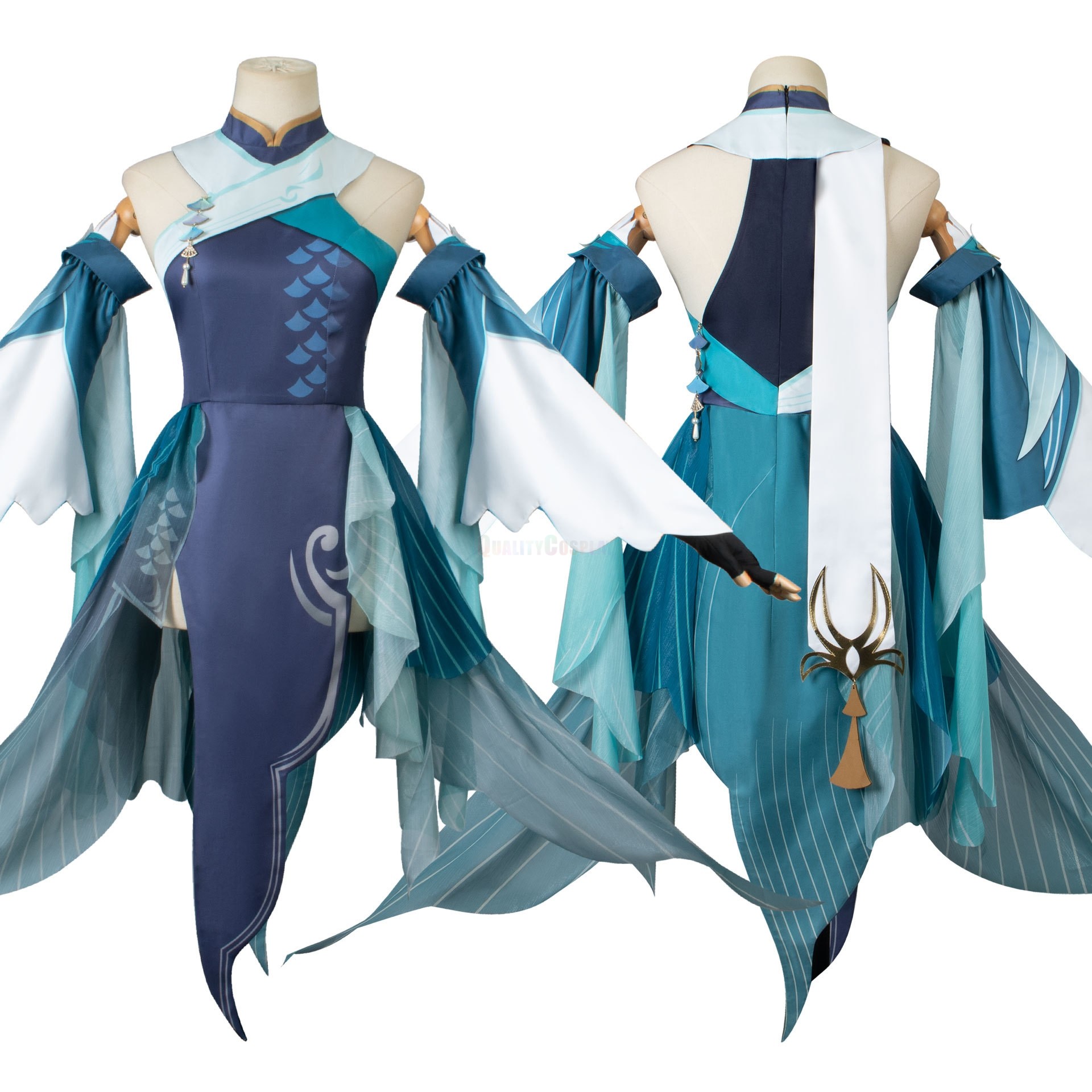 Genshin Impact Young Madame Ping Cosplay Costume