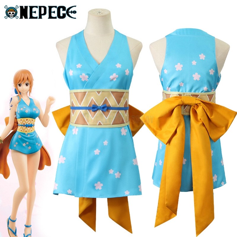 One Piece Wano Country Arc Nami Cosplay Costume
