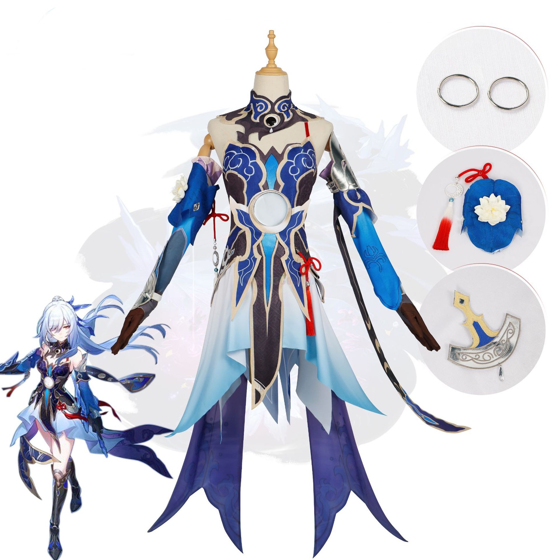 Honkai: Star Rail Jingliu Cosplay Costume