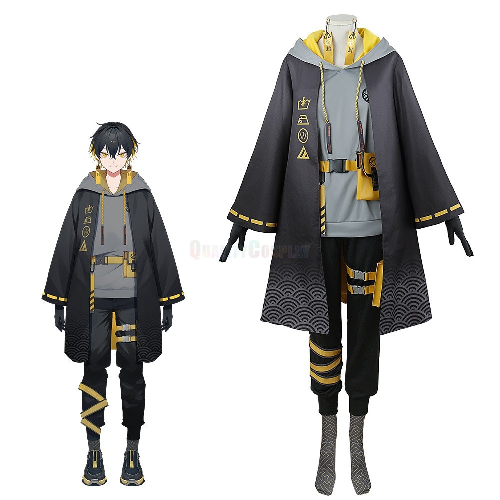 Holostars Vtuber YouTuber Yatogami Fuma Cosplay Costume