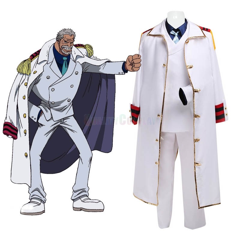 One Piece Monkey D Garp Cosplay Costume