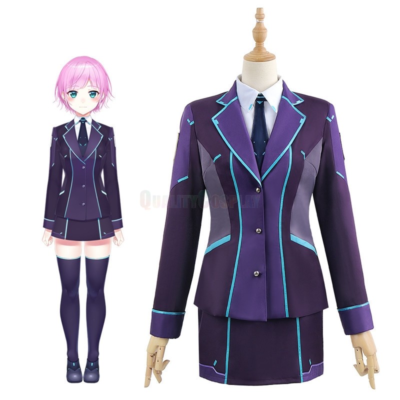 Virtual YouTube Vtuber Yuhi Riri Cosplay Costume