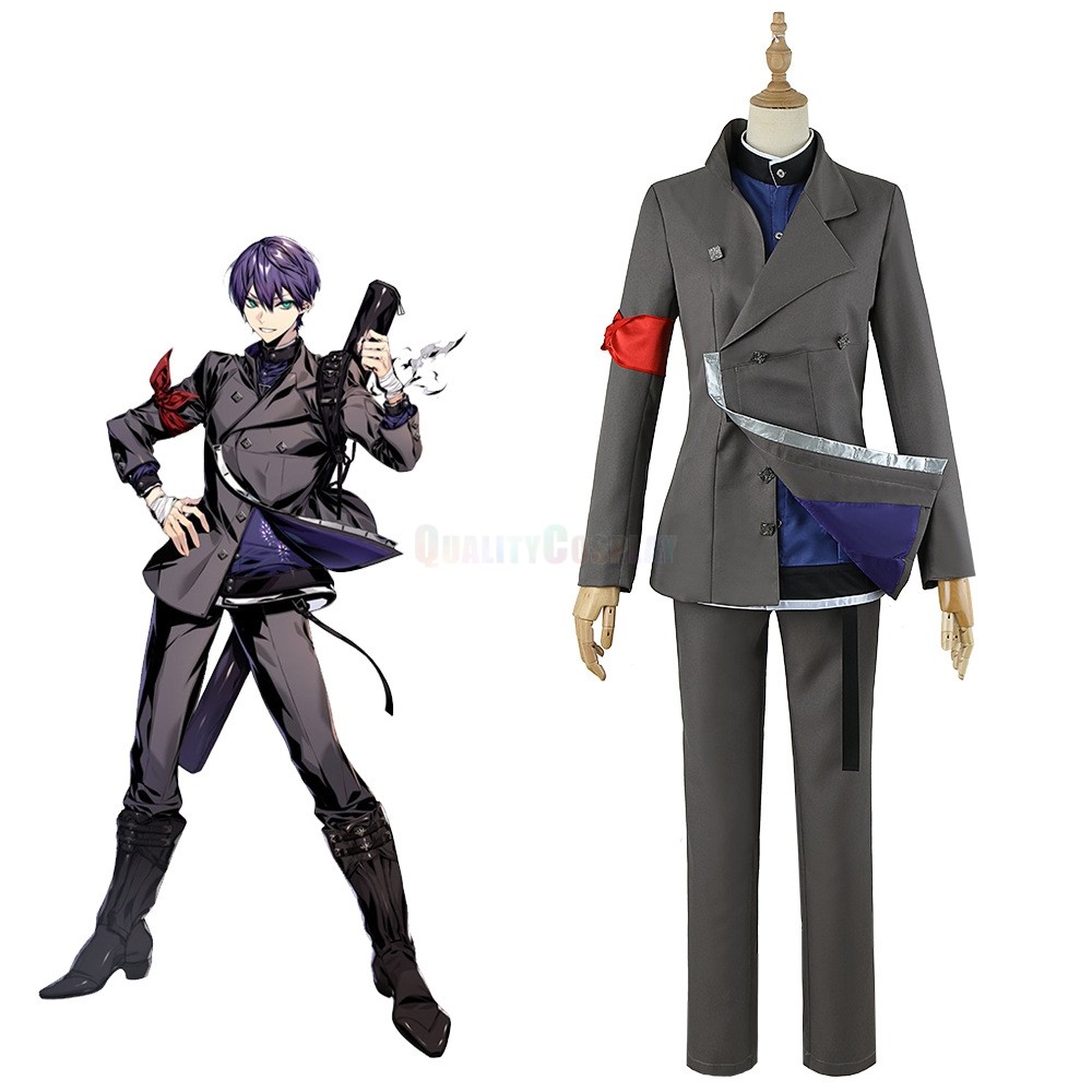 Virtual YouTuber Vtuber Kenmochi Toya Suit Cosplay Costume - HQCOSPLAY