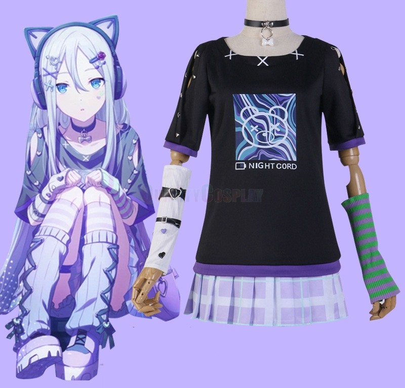 Project Sekai Yoisaki Kanade Cosplay Costume