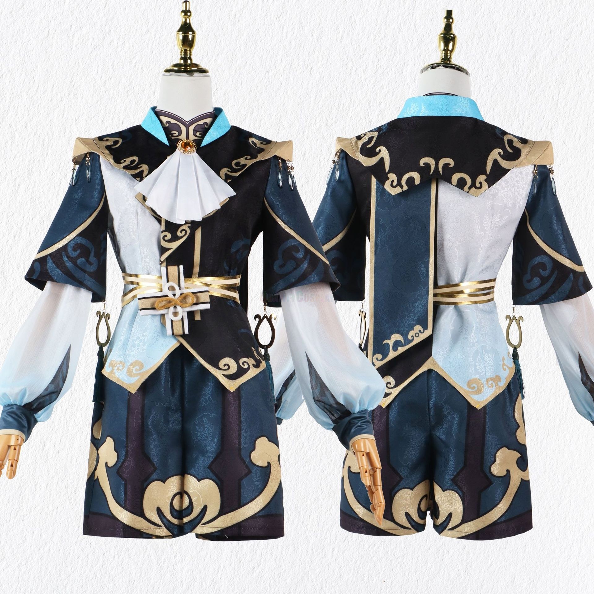 Genshin Impact Xingqiu Casual Cosplay Costume - HQCOSPLAY