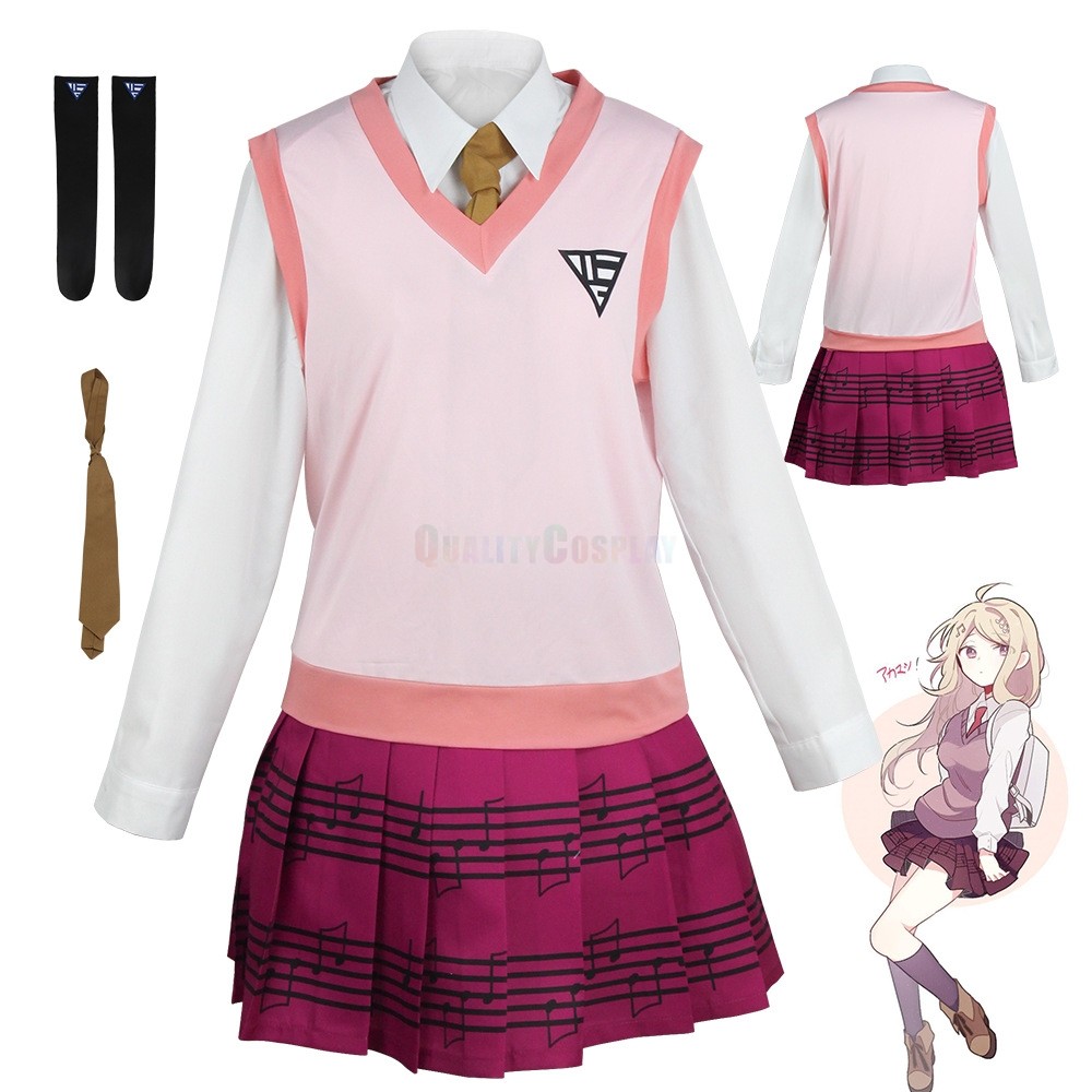 Danganronpa V3 Killing Harmony Kaede Akamatsu Cosplay Costume