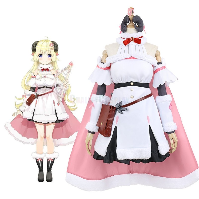 Hololive YouTube Vtuber Tsunomaki Watame Cosplay Costume