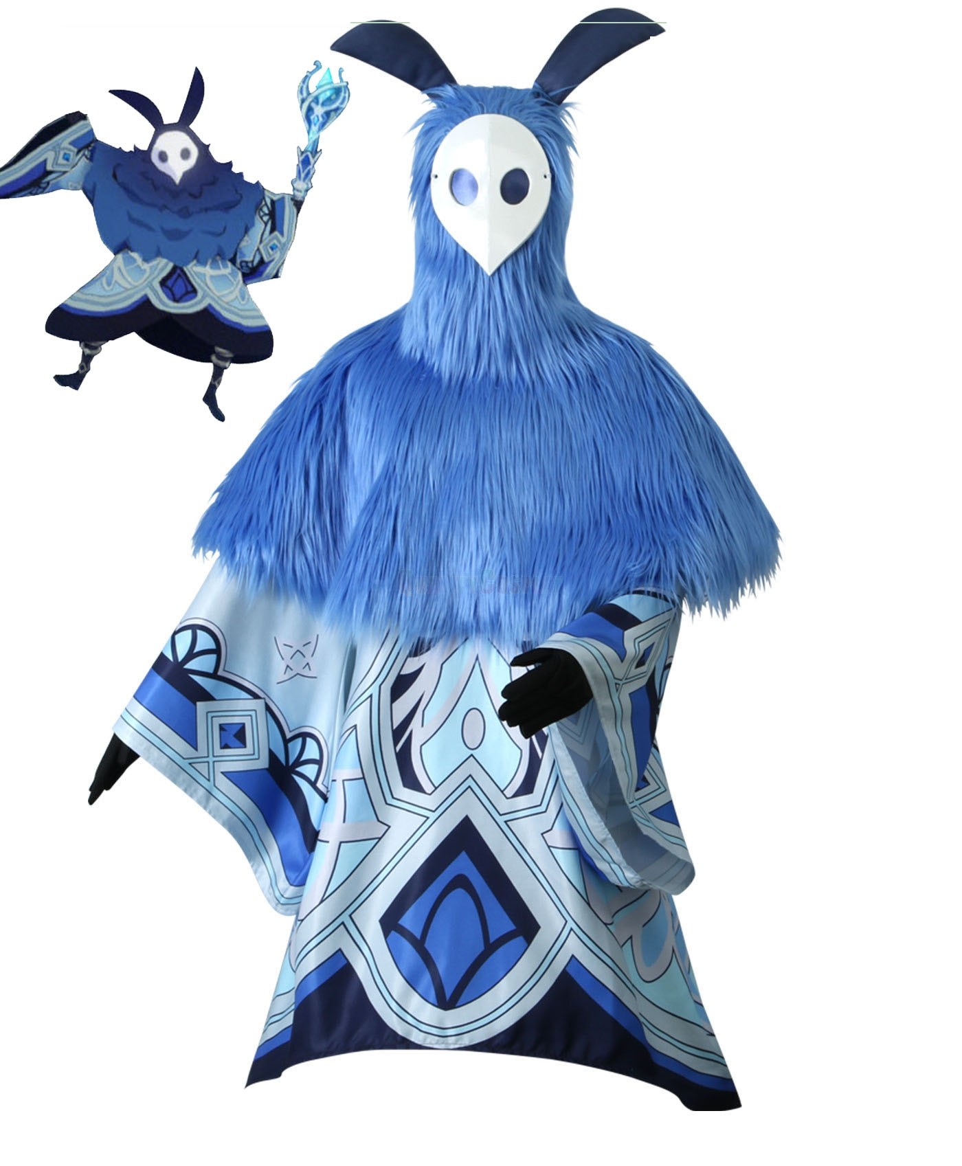 Genshin Impact Hydro Abyss Mage Cosplay Costume