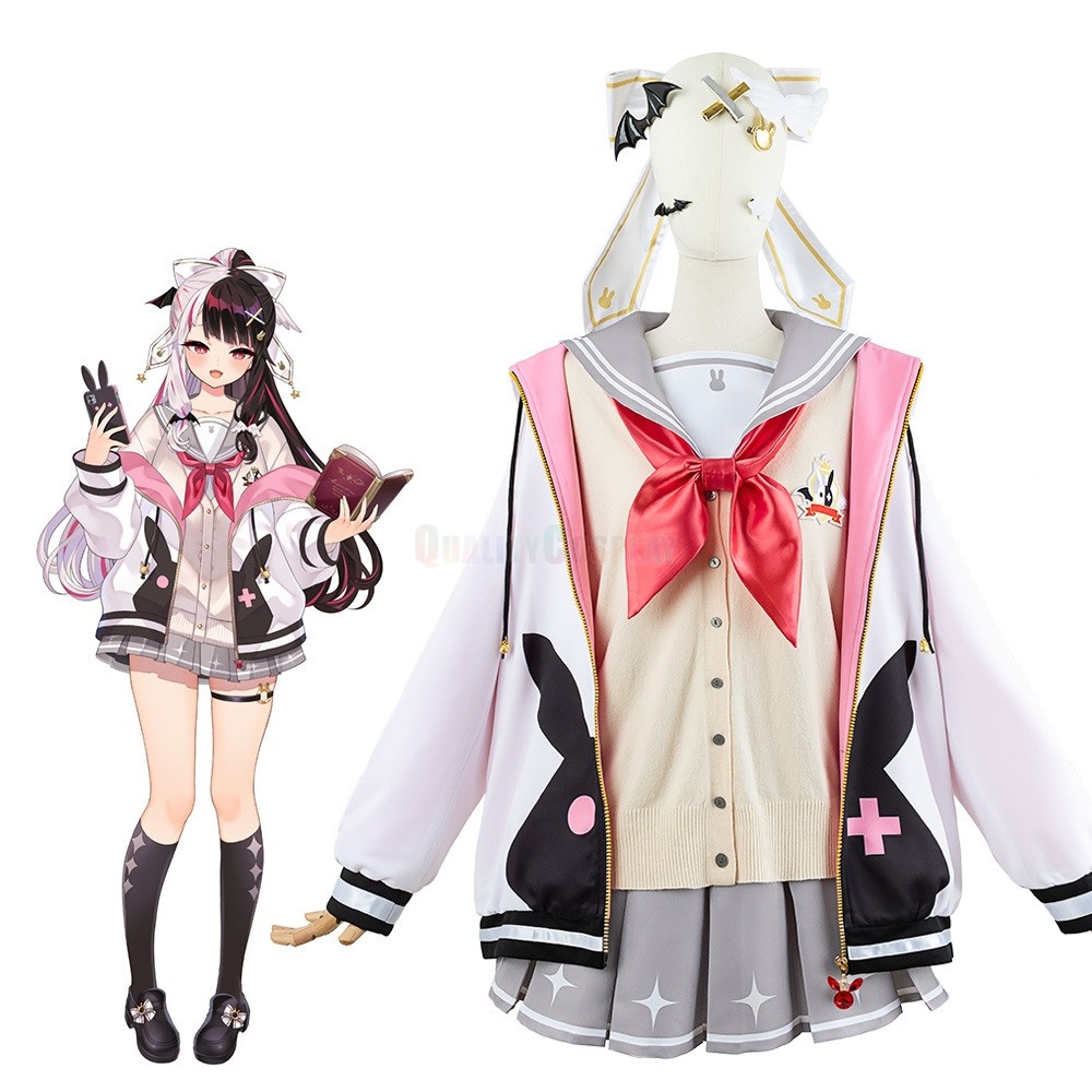  Vtuber YouTuber Yorumi Rena JK Cosplay Costume