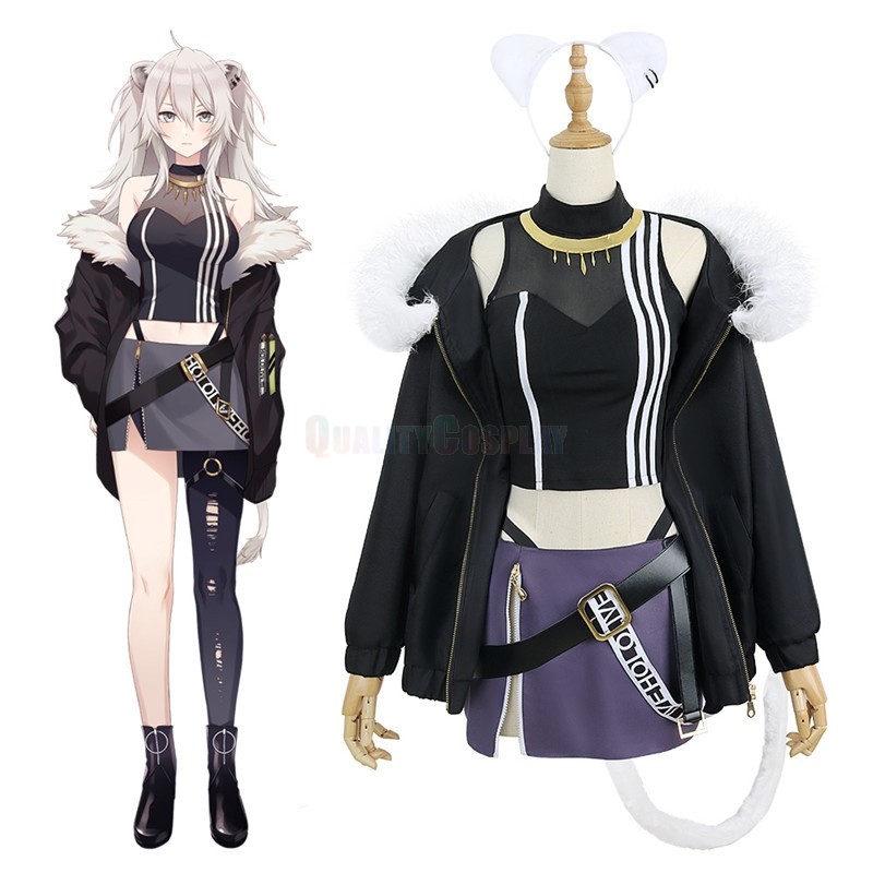 Hololive YouTube Vtuber Shishiro Botan Cosplay Costume