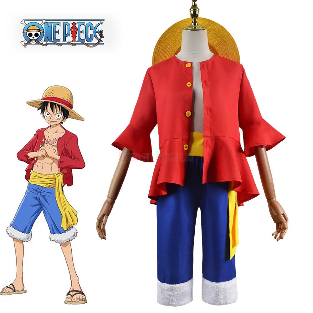 One Piece Monkey D. Luffy Cosplay Costume