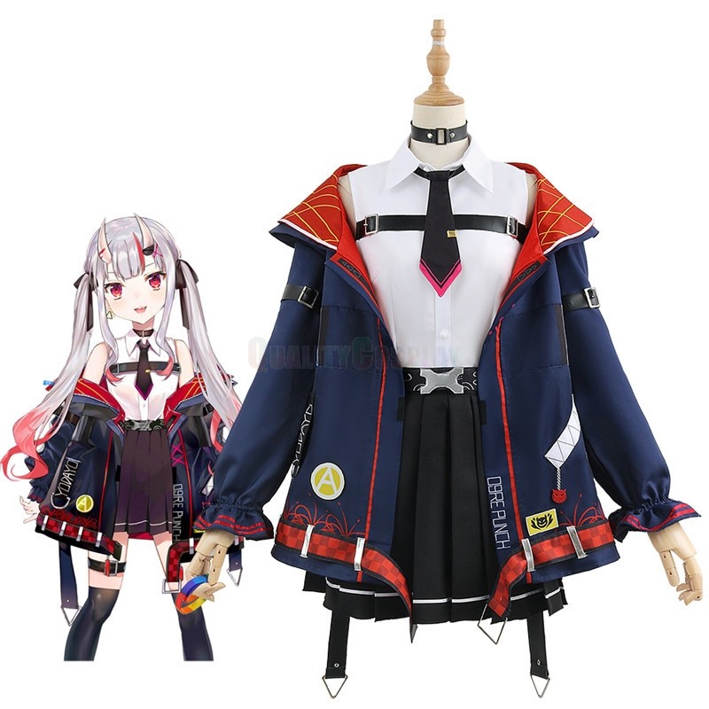 Hololive YouTube Vtuber Nakiri Ayame Cosplay Costume