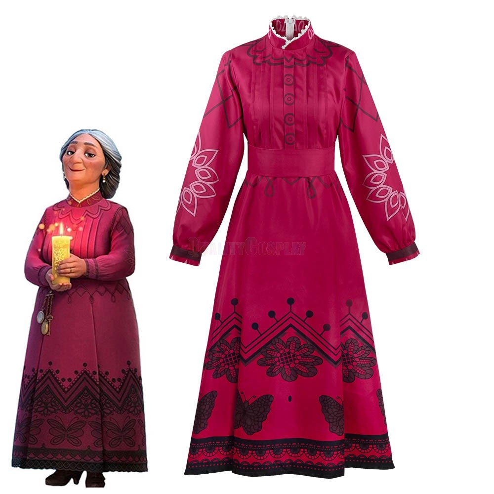 Disney Encanto Abuela Alma Cosplay Costume