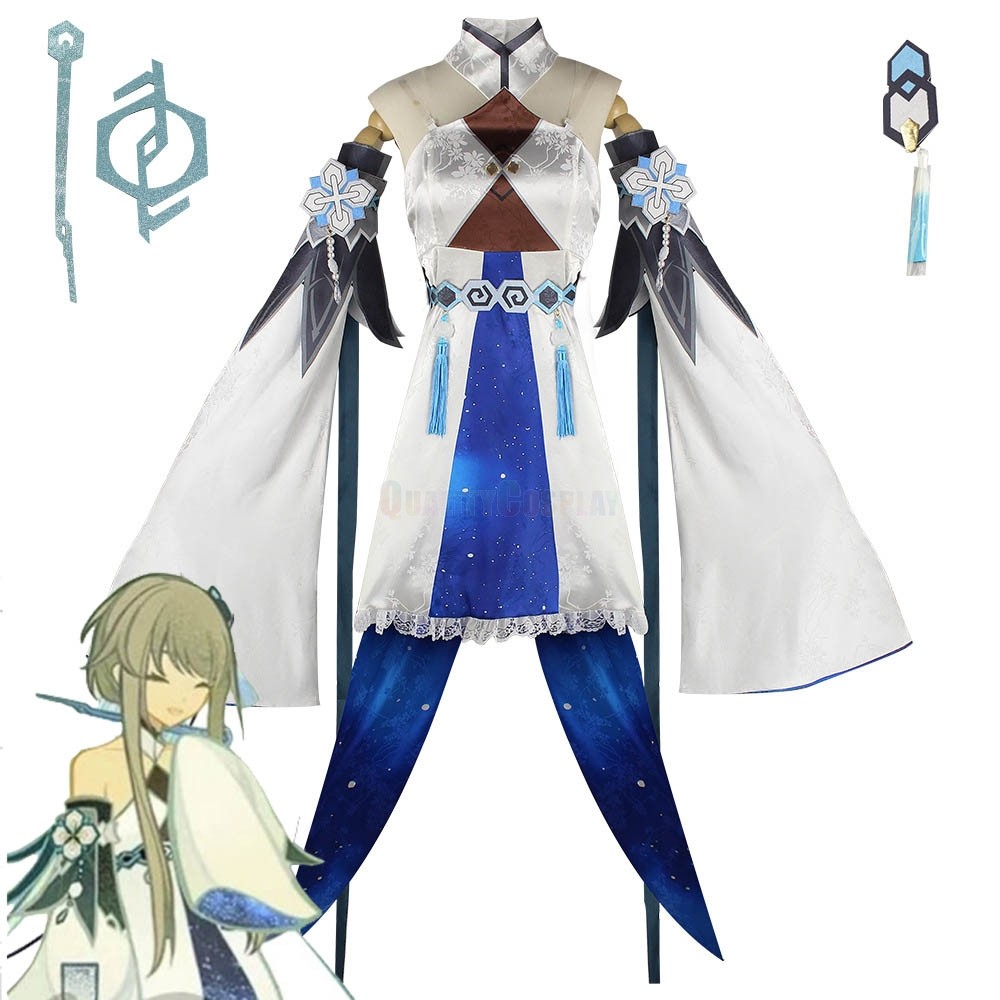 Genshin Impact Guizhong Cosplay Costume Premium Edition HQCOSPLAY