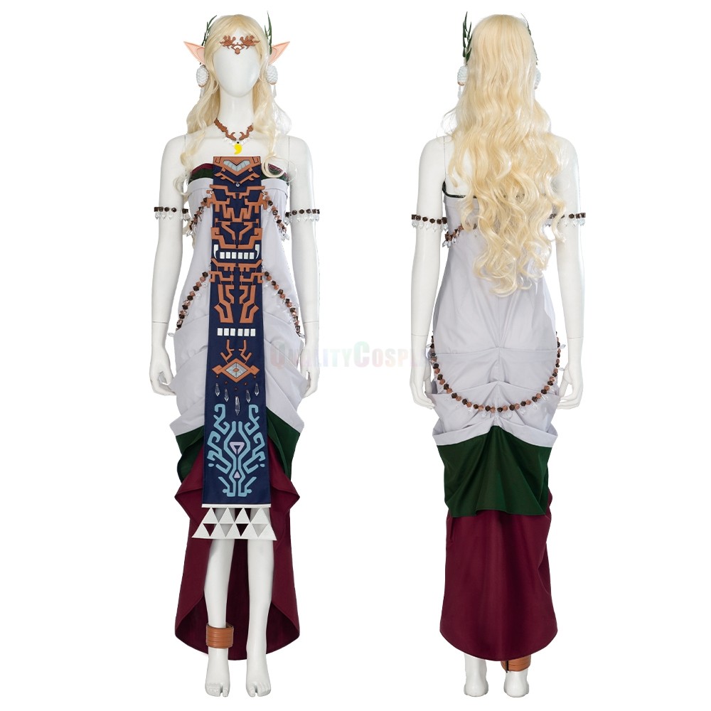 The Legend of Zelda Tears of the Kingdom Queen Sonia Cosplay Costume