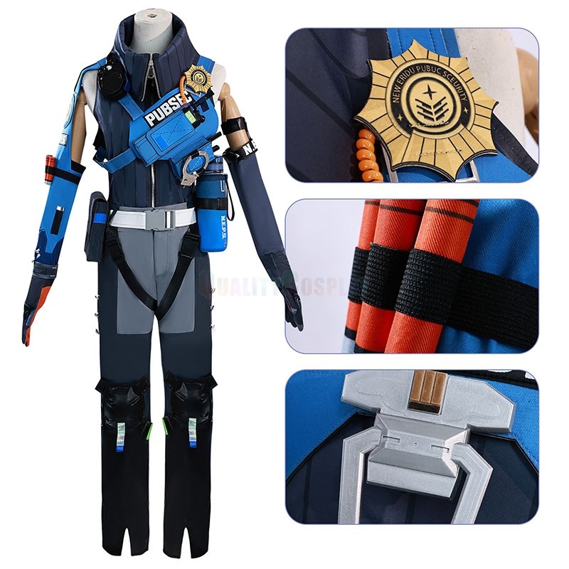 Zenless Zone Zero Seth Lowell Cosplay Costume 