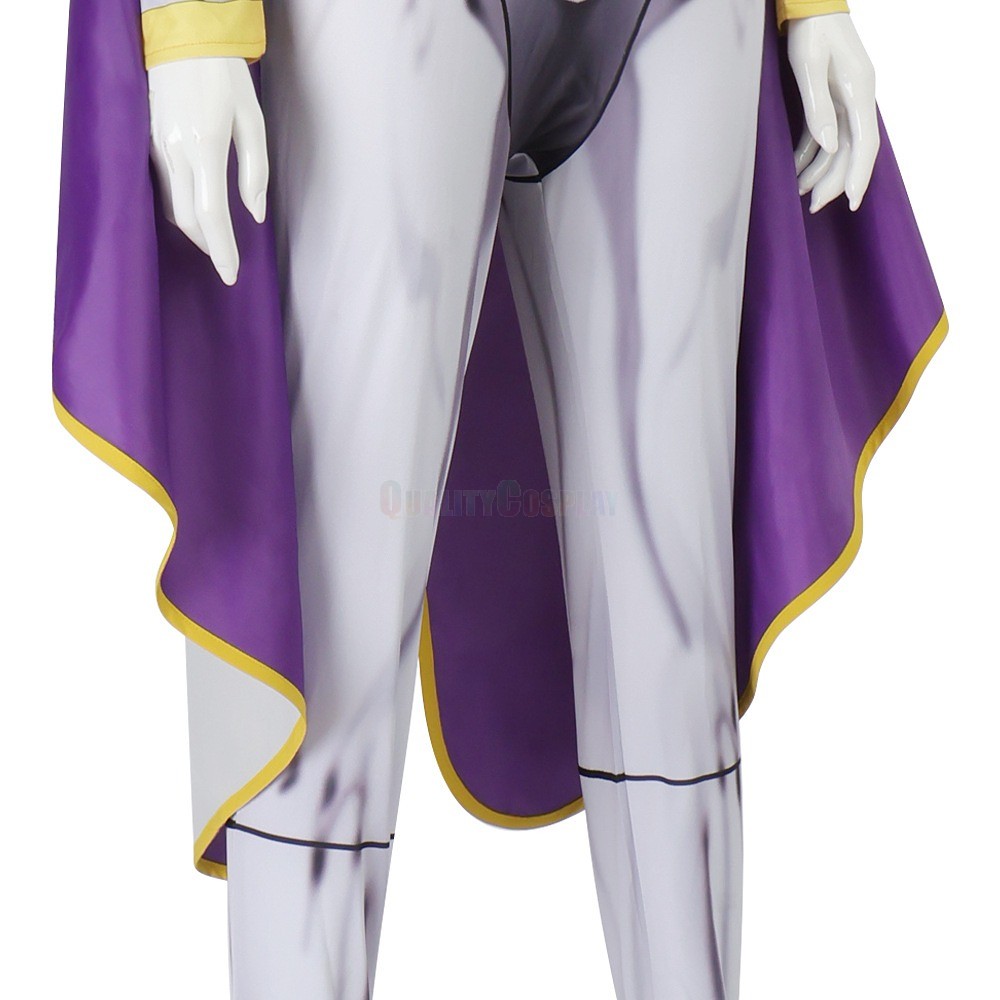 X-Men 97 Storm Cosplay Costume White Bodysuit With Purple Cape And ...