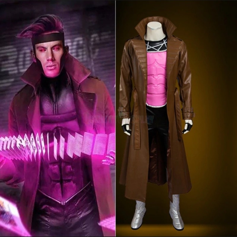 X-Men Gambit Cosplay Costumes