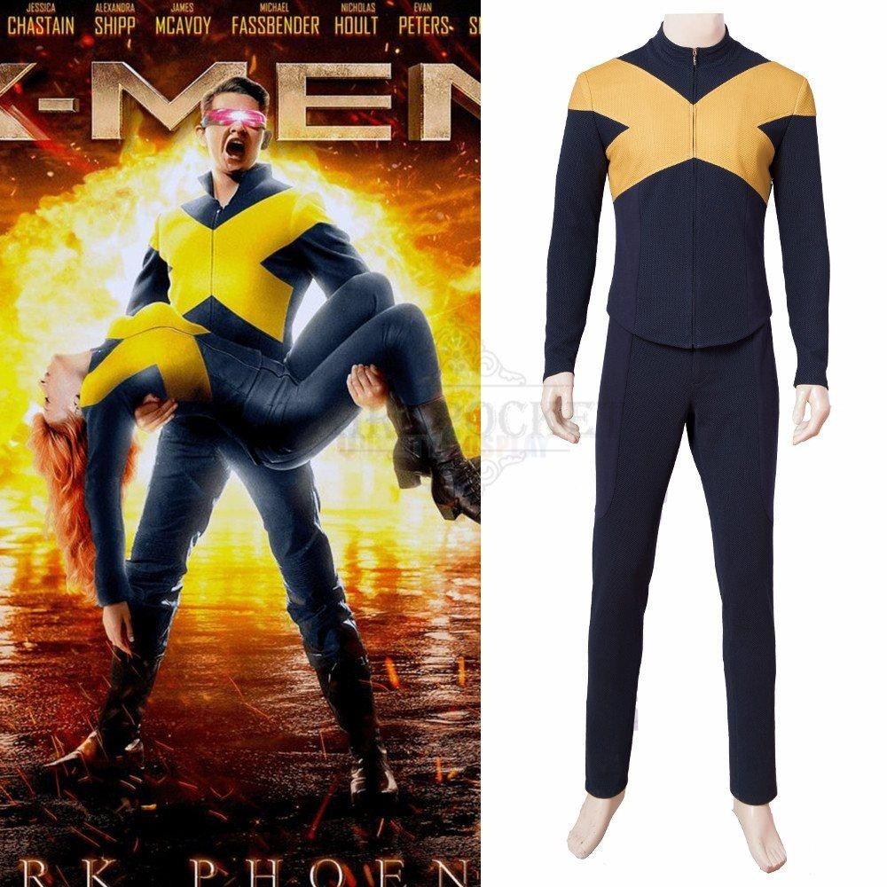 X-MEN Dark Phoenix male cosplay costume