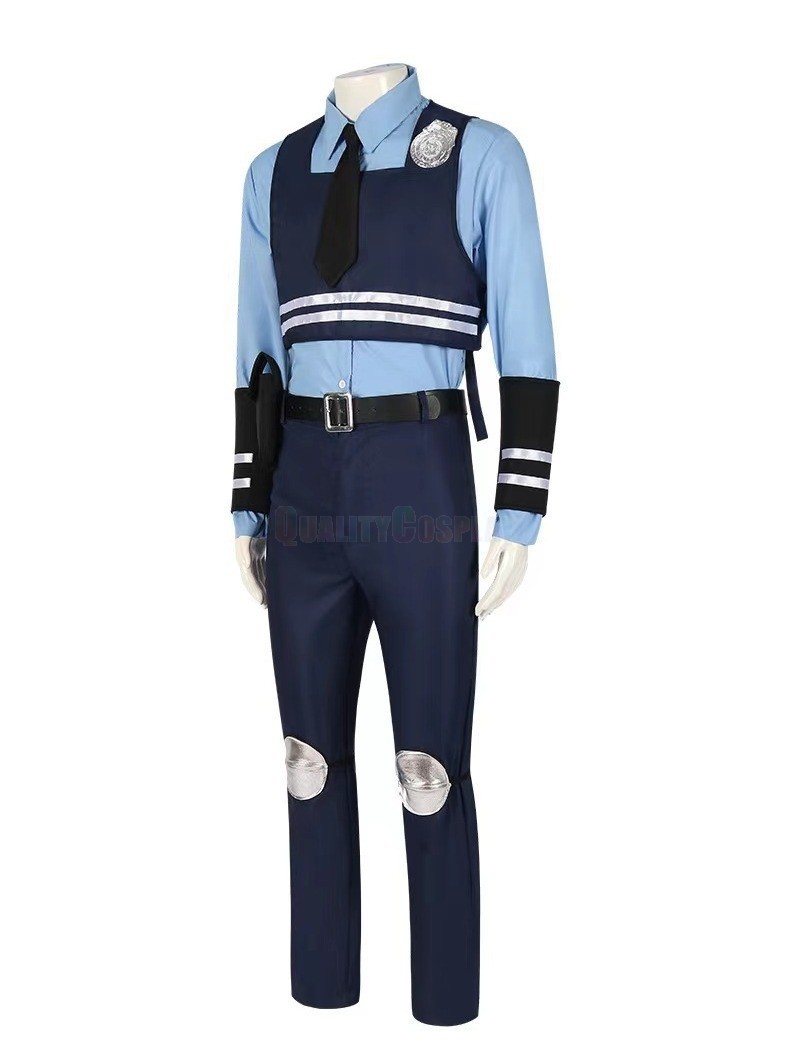 Zootopia Rabbit Judy Hopps Male Set Cosplay Costume - HQCOSPLAY