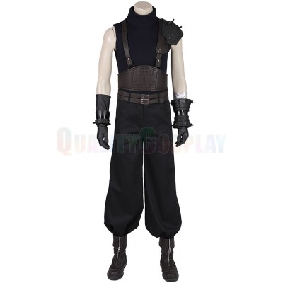 Final Fantasy 7 Claude Tibetan Blue Cosplay Costume