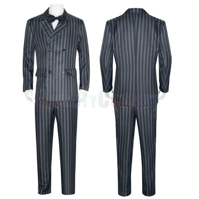 Grey Pinstripe Suit