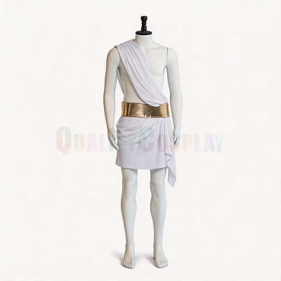 Short Toga With Gold Belt