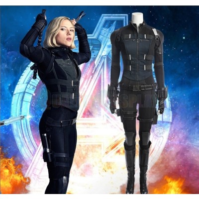 Avengers 3 Infinity War Black Widow Cosplay Costume Natasha Romanoff Costume