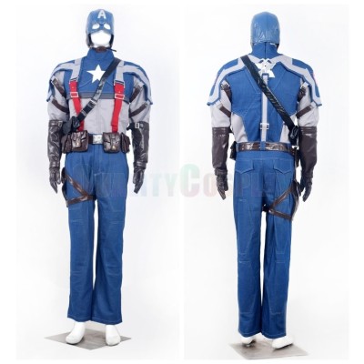 Captain America 1 Steve Rogers Cosplay Costumes