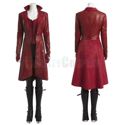 Captain America: Civil War Scarlet Witch Cosplay Costumes Upgraded Version