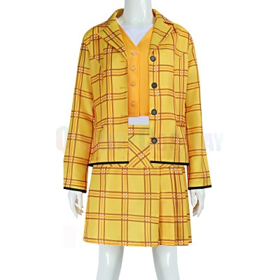 Deep Yellow Plaid Set