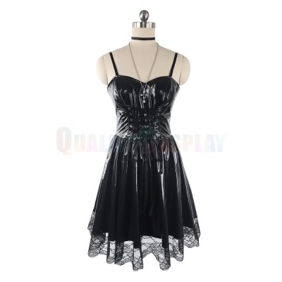Misa Amane Black Leather Dress