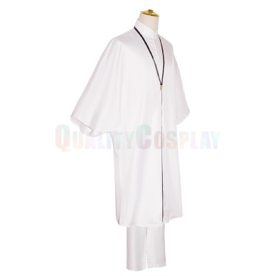 Enkidu White Robe Set