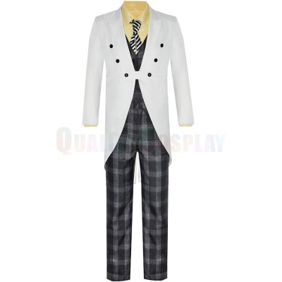 Jerome White Tailcoat Suit