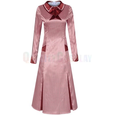 Pink Satin Dress