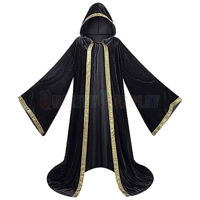 Black Velvet Robe