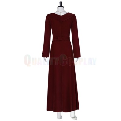 Rhaenyra Wine Red Dress