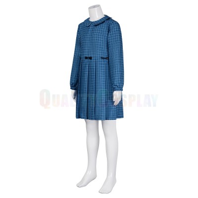 Esther Blue Check Dress