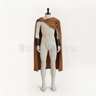 Spartan Cape And Bracers Brown