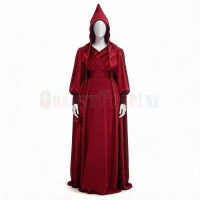 Talzin Red Hooded Robe