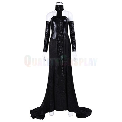 Padme Black Gown Set