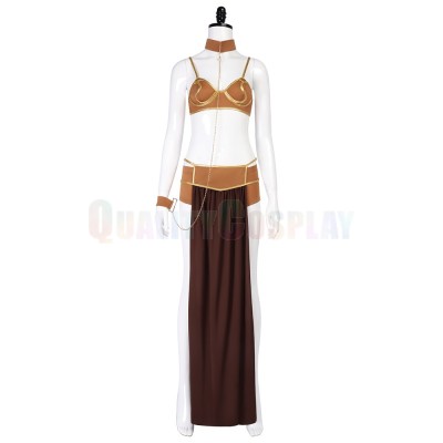 Leia Slave Outfit Brown