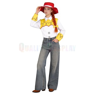 Jessie Shirt, Bow And Red Hat