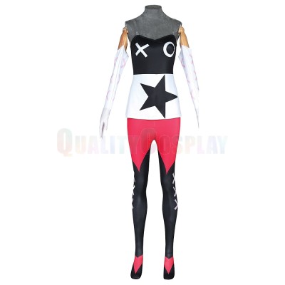 Hazbin Hotel Vaggie Costume Front View