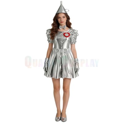 Full Set (Dress, Funnel Hat, Gloves, Bow Neckpiece)