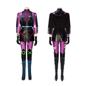 DC Comic Punchline Cosplay Costume