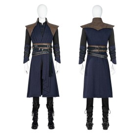 Multiverse of Madness Evil Doctor Strange Cosplay Costume Classic Blue Edition