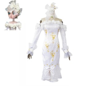 Identity V Perfumer Vera Nair Tonight Or Never White Cosplay Costume