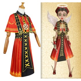 Identity V Doctor Emily Dyer Flaming Angel Cosplay Costume