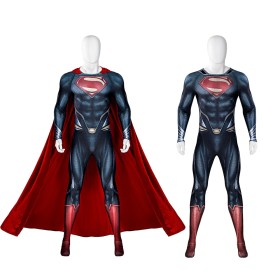 Super Hero Steel Man Clark Cosplay Costume